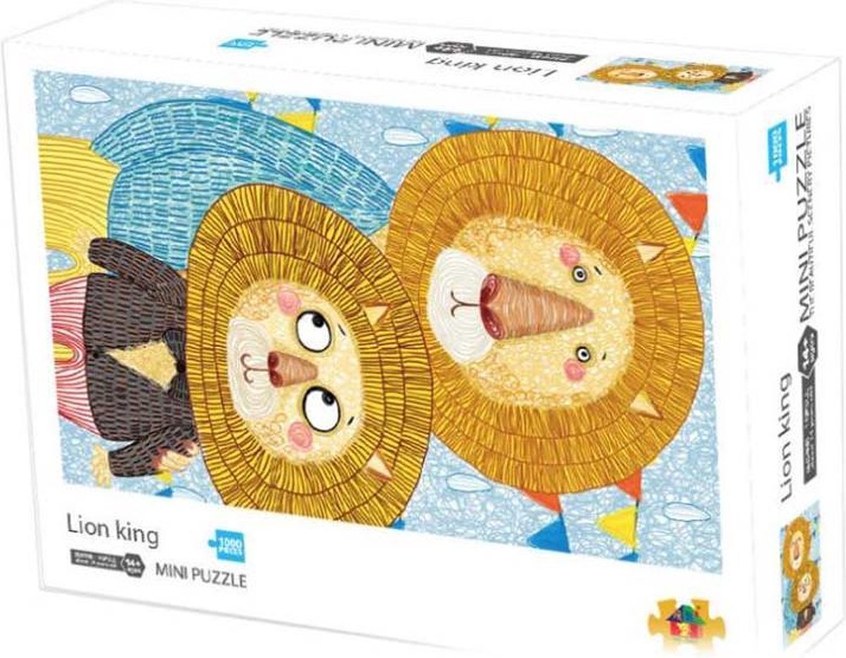 Puzzel 1000 stukjes volwassenen  Leeuwen Sandesen®