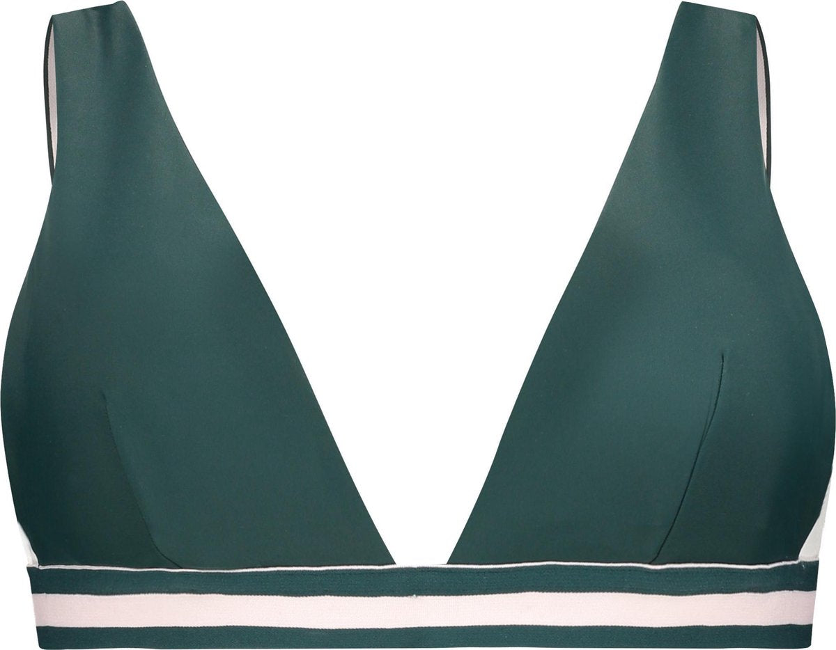 Hunkemöller Dames Triangle bikinitop Pinewood - maat XL