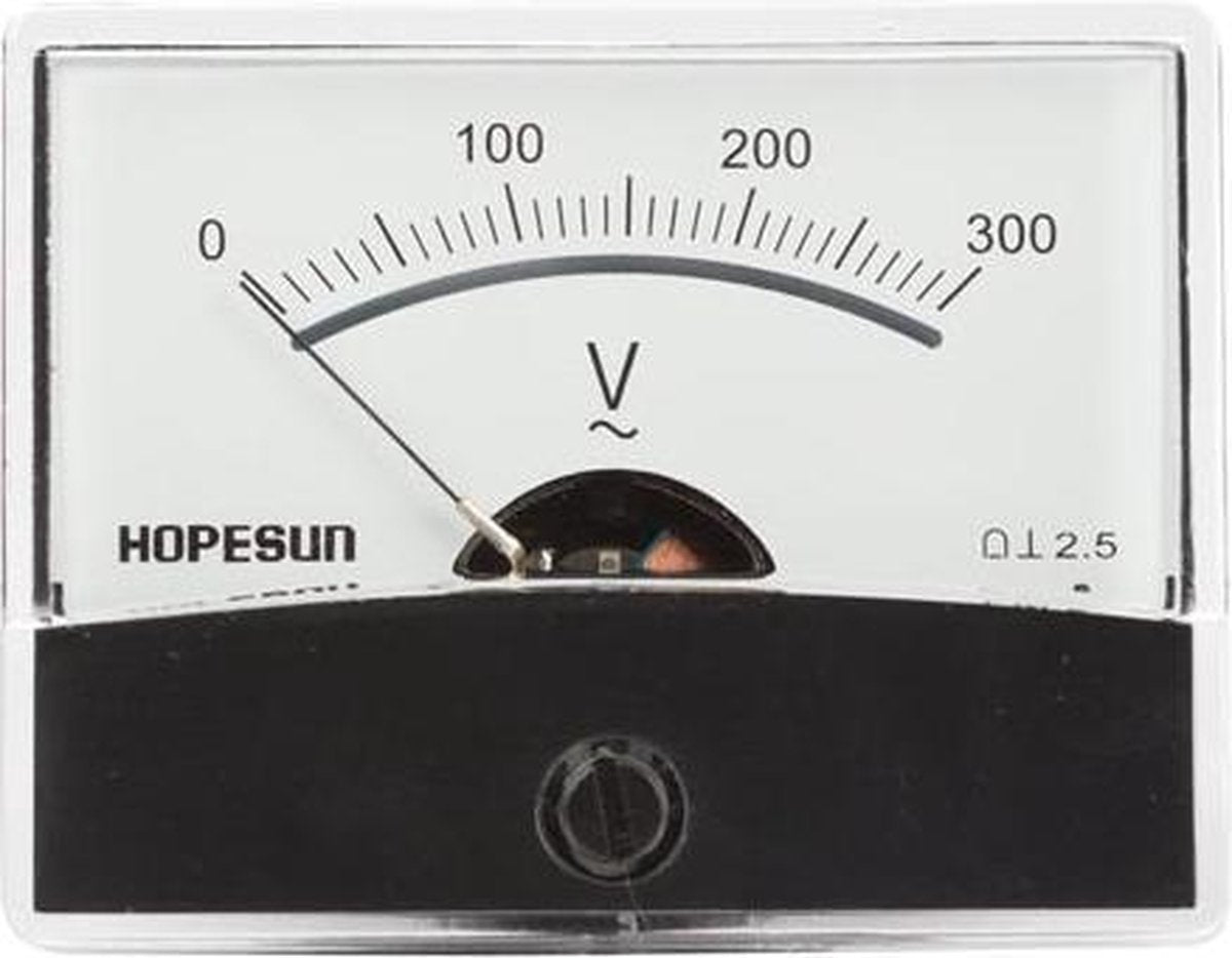 Analoge Paneelmetervoor Ac Spanningsmetingen 300V Ac / 60 X 47Mm