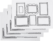 Eat Sleep Doodle Placemat Frame