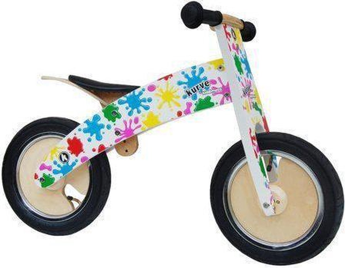 Kiddimoto Houten Loopfiets Splatz