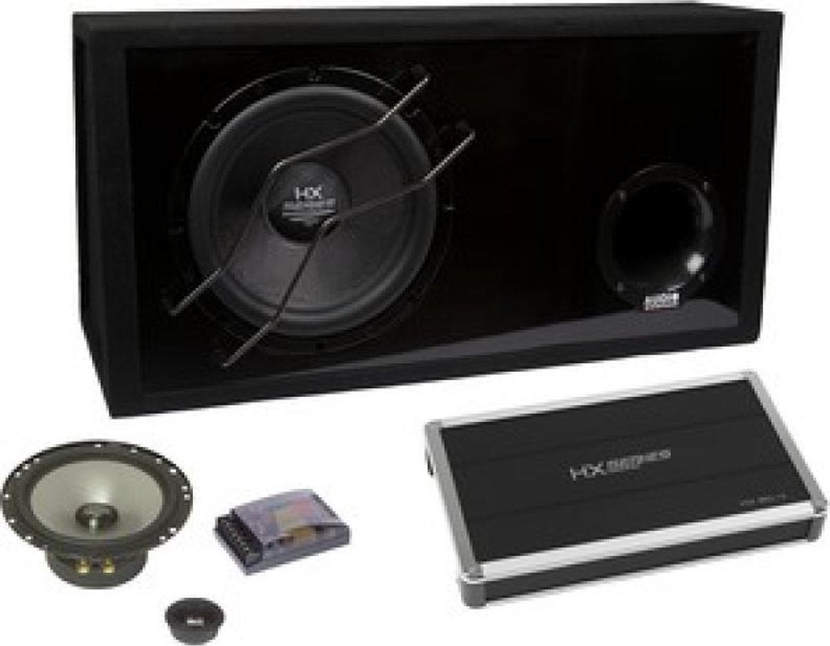 HX-Serie Complete-Set bestaat uit:- HX 12 SQ BR - HX 85.4 - HX 165 SQ