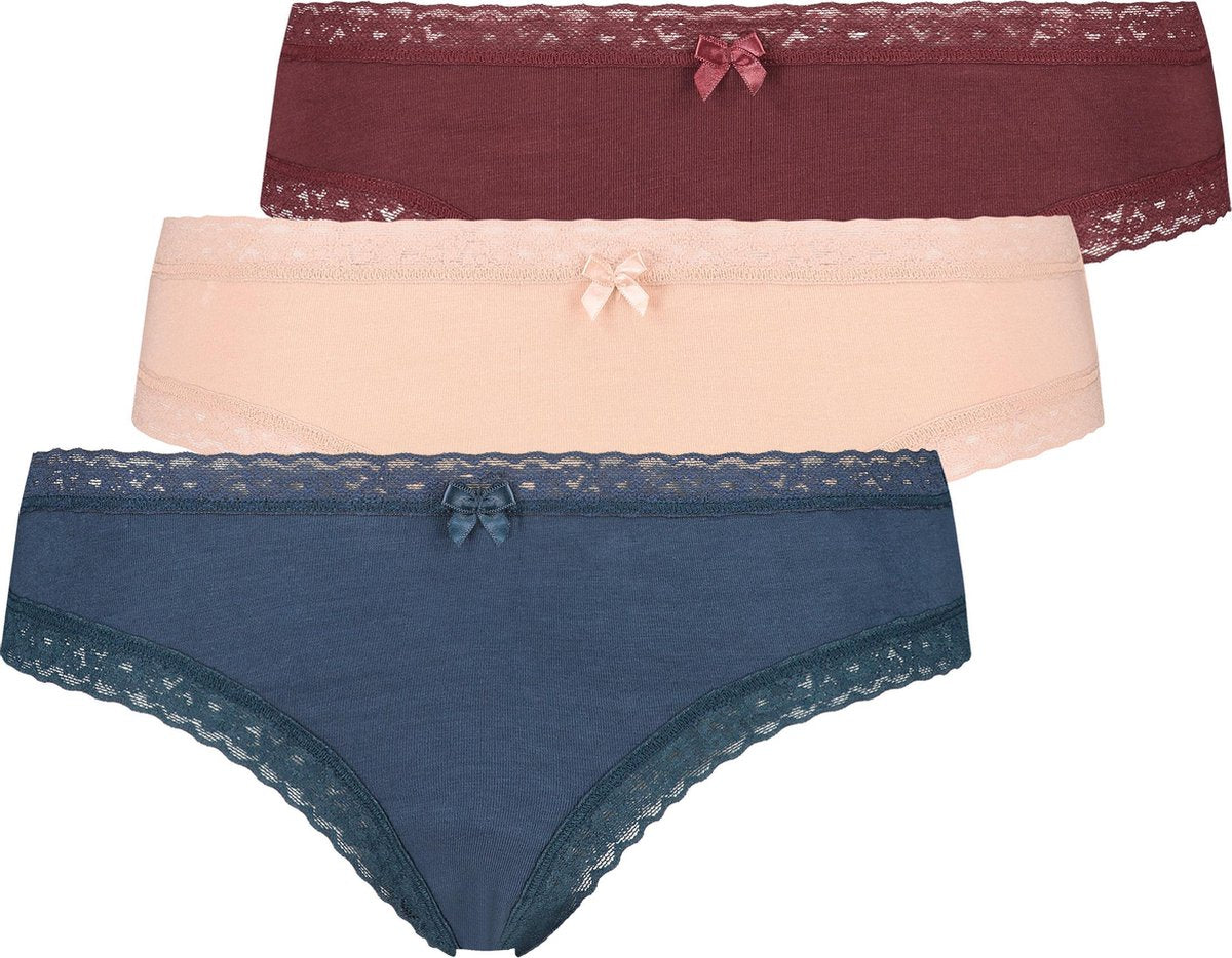 Hunkemöller 3 paar brazilians - M