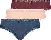 Hunkemöller 3 paar brazilians - M