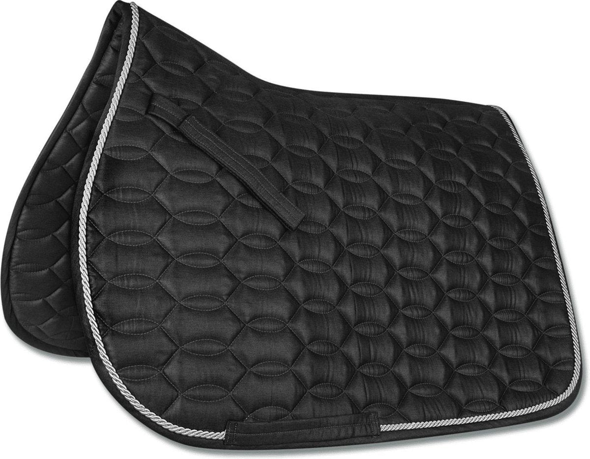 Waldhausen Zadeldek Ancona Zwart - Rijbenodigdheden - 60x47x68.5 cm
