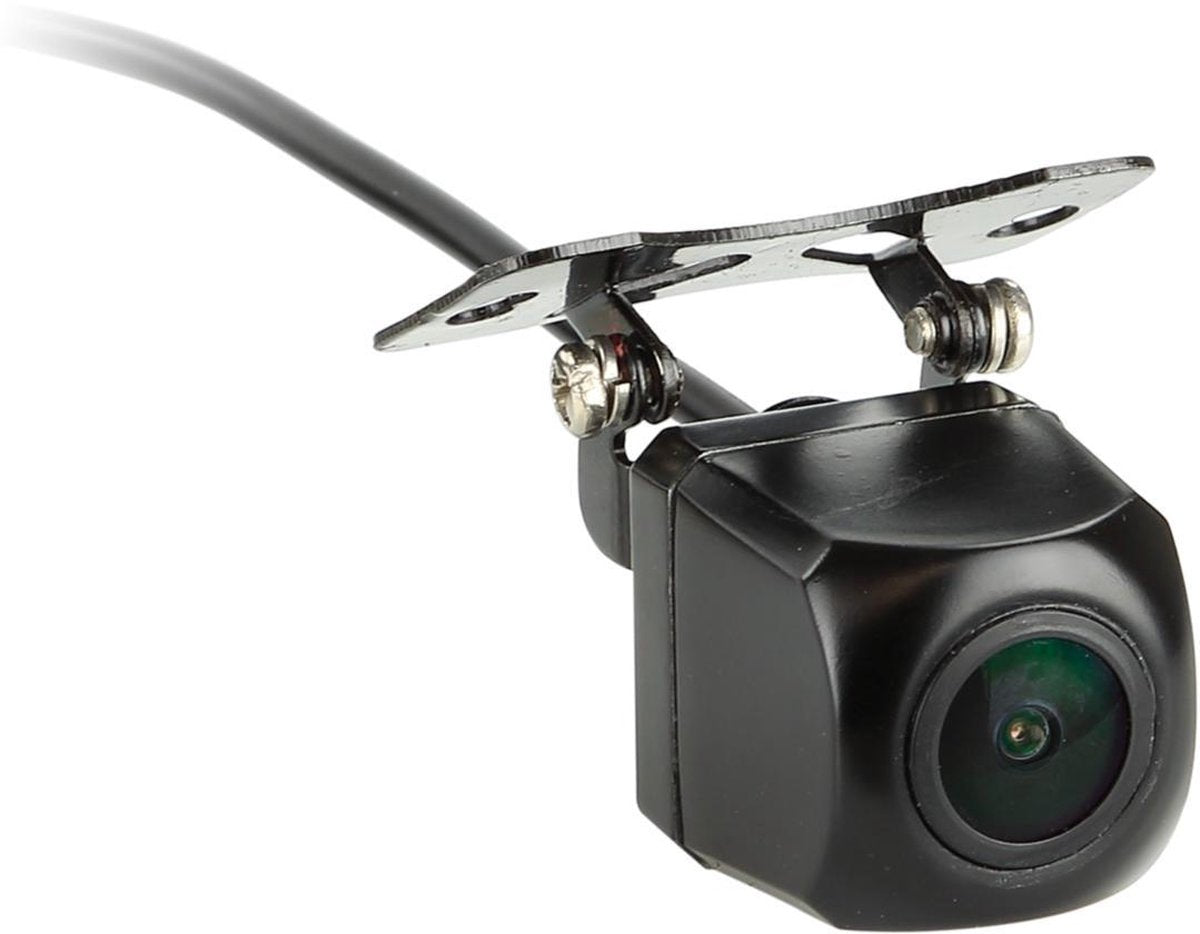 Mini achteruitrij camera universeel zwart NTSC met beeldlijnen