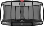 Trampoline BERG InGround Elite Grey 380 + Safety Net Deluxe