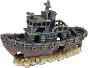 Aquarium Ropa scheepswrak - Grijs - 28.5 x 9.5 x 18.5 cm