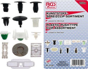 BGS Assortiment bekledingsclips voor o.a. VAG 255-delig