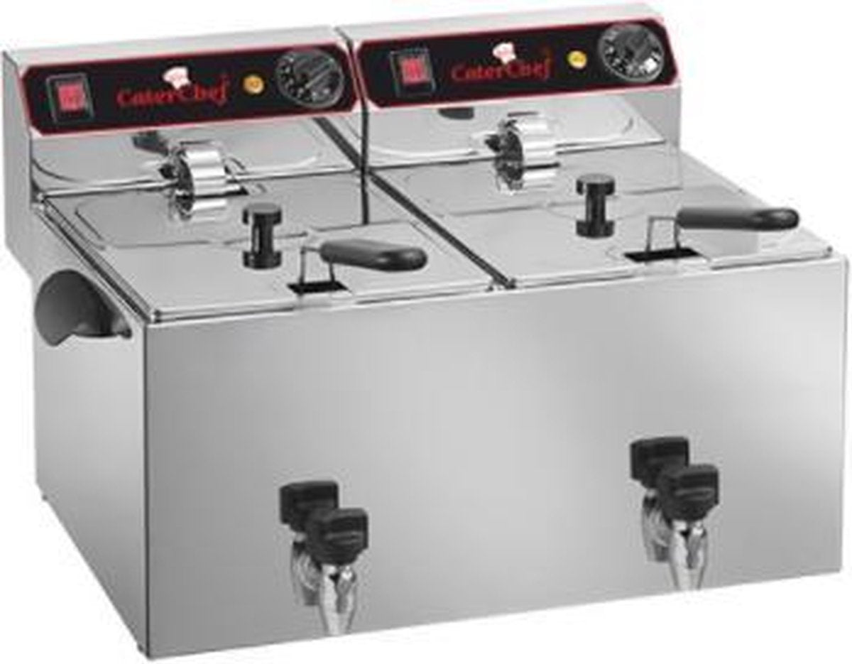 CaterChef friteuse 9+9 Liter