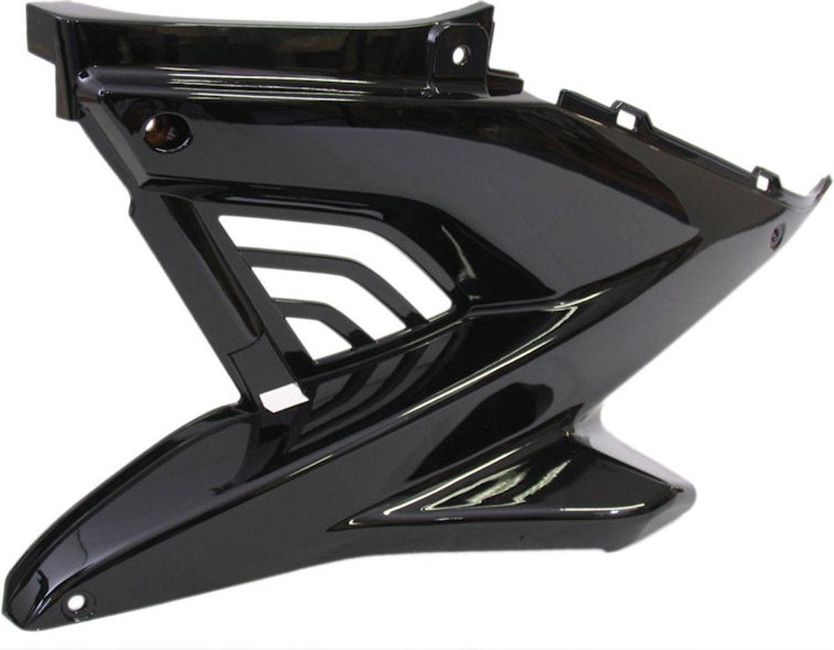 Motorscherm Z kap links Yamaha aerox tot bj. 2014 zwart metallic