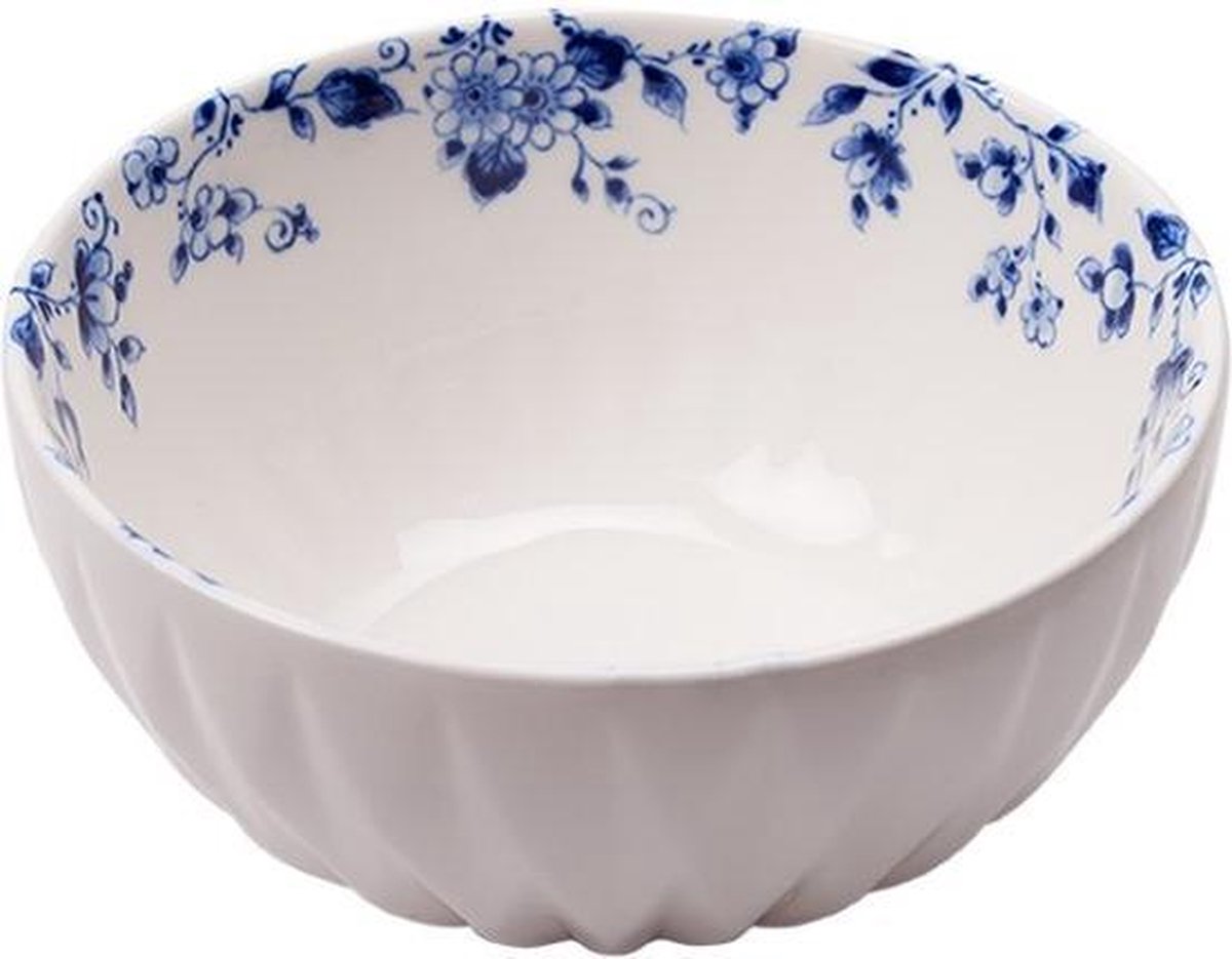 Heinen - Blauw Vouw - Dipschaaltje 12cm