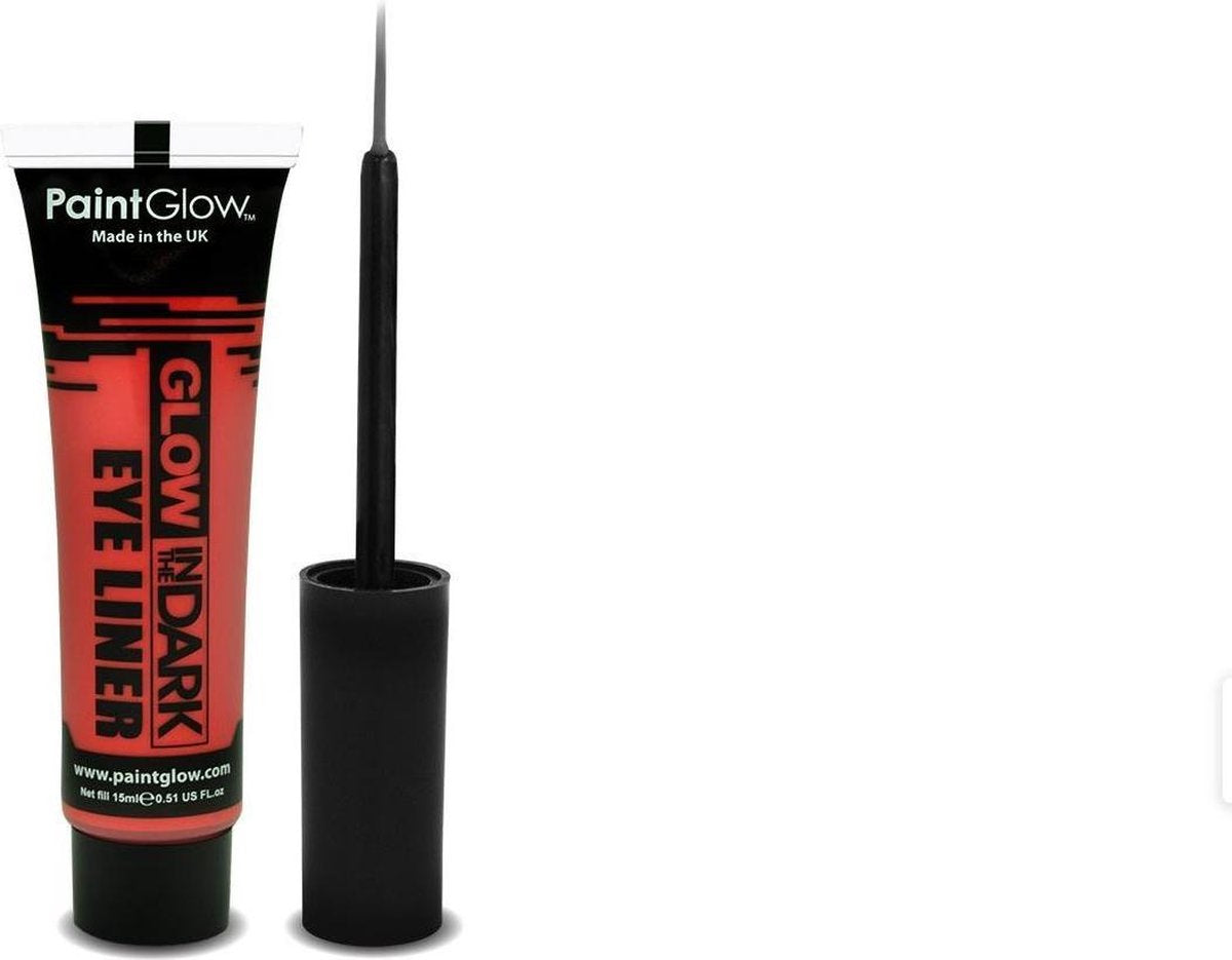 Paintglow - Glow in the Dark Eyeliner - Oranje - 15 ml