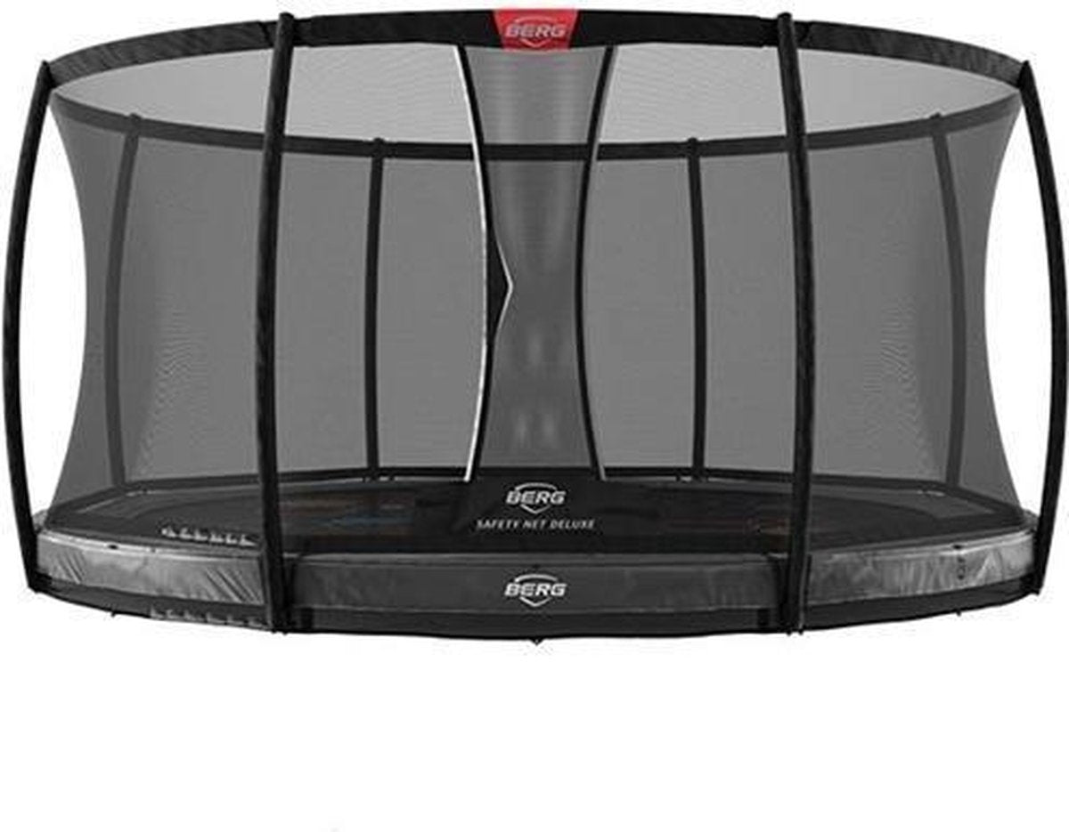 Trampoline BERG InGround Elite Grey 330 + Safety Net Deluxe