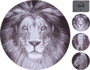 Wand onderbord dierenprint