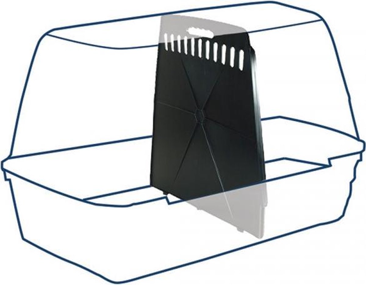 Transportbox scheidingswand voor art 114004 60x65cm