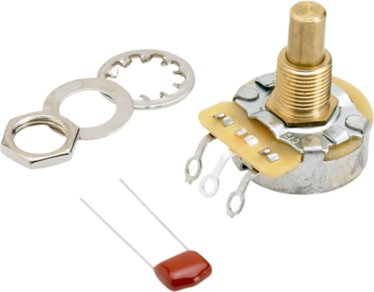 Poti 500 Kohm Solid Shaft
