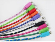 Bellson Nylon Oplaadkabel Voor iPhone (2 Meter)