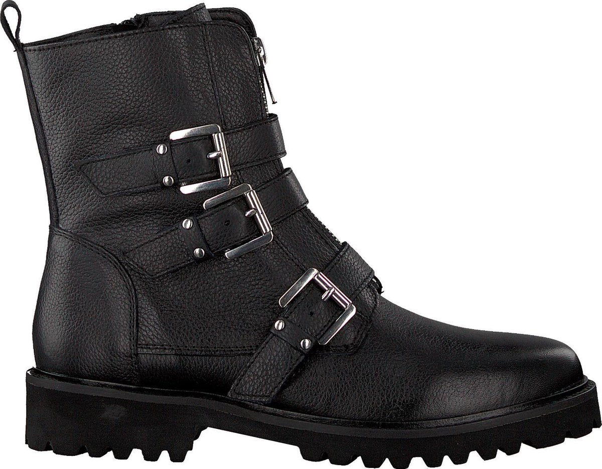 Omoda Bee 572 B Enkellaarsjes - Enkelboots - Dames - Zwart - Maat 40