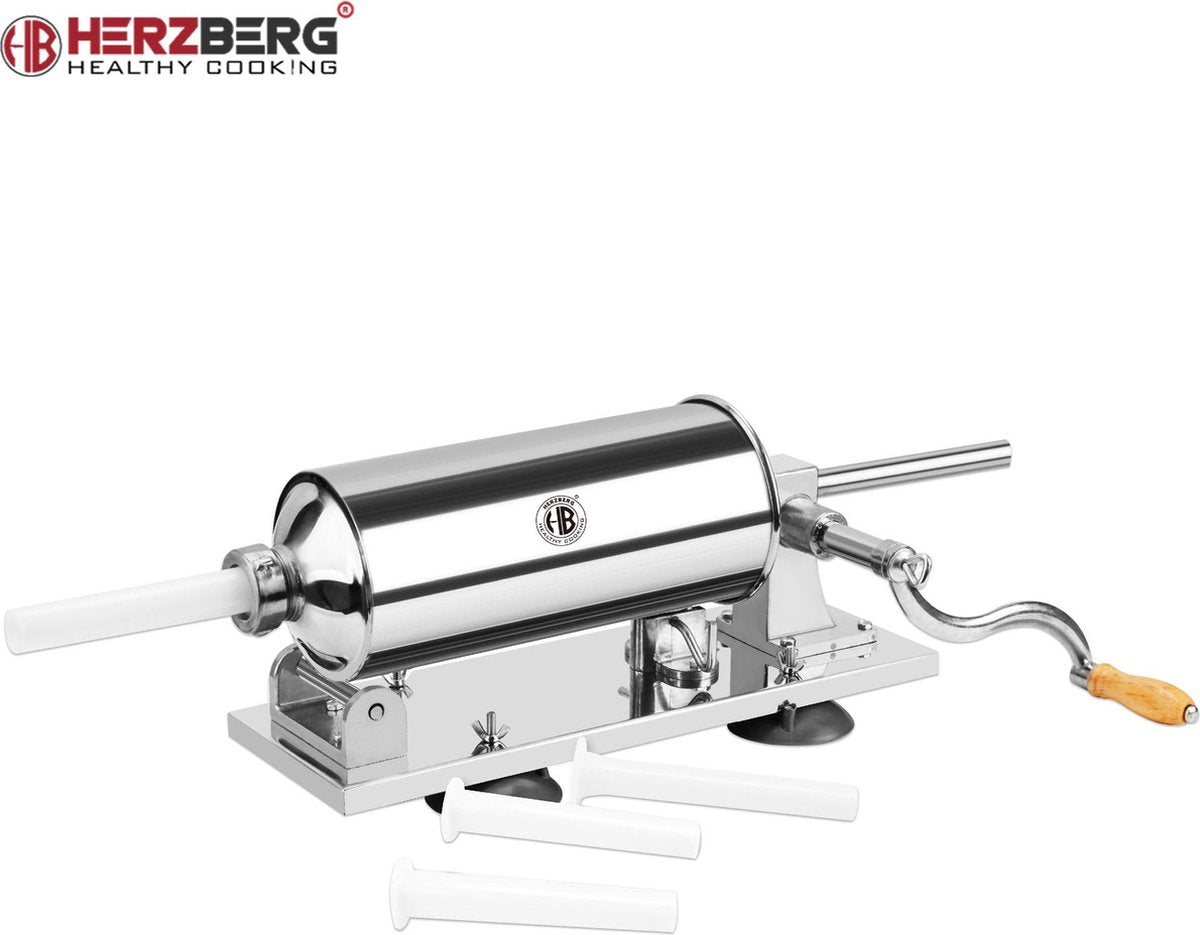 Herzberg: Professionele Worstmaker & Vleesvuller - Worstvuller - Worst Machine - 5