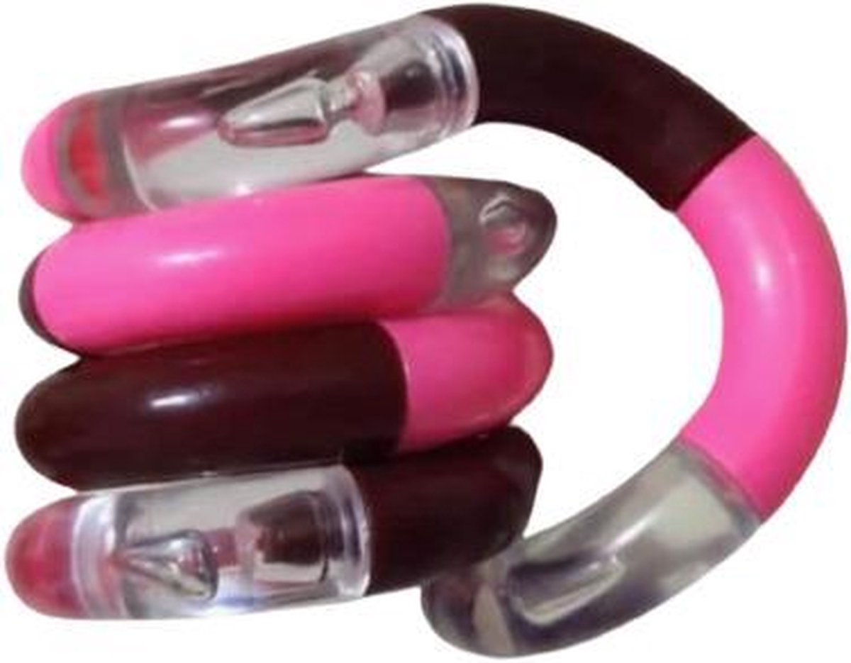 Fidget toys - fidget - fidget toys teezer - theraphy  - Tangl -  paars/roze