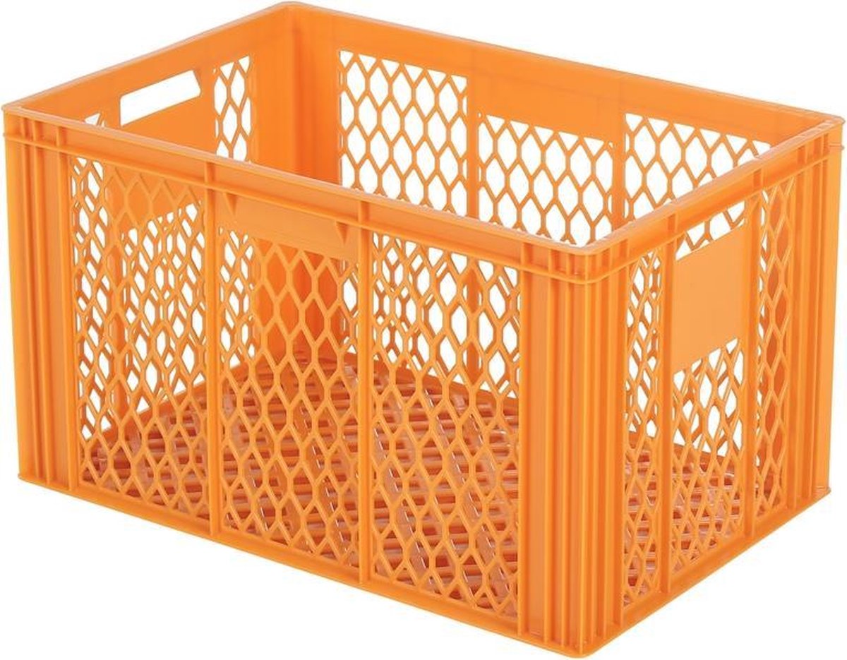 Stapelkrat - 600x400xH349 mm - oranje