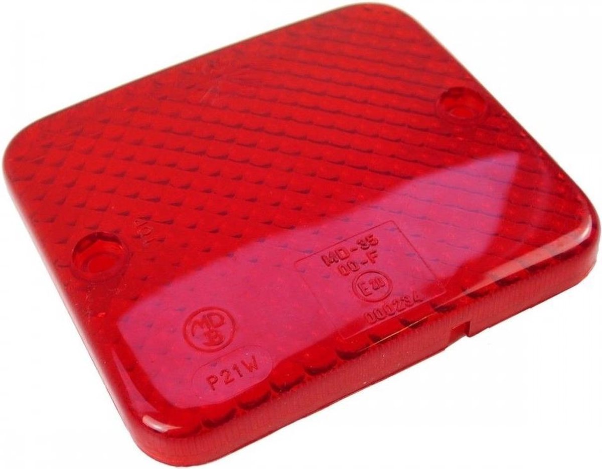 Aspock Fogpoint - los glas - rood