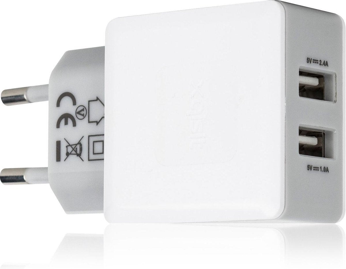 Xqisit Dual USB Travel Charger - 3