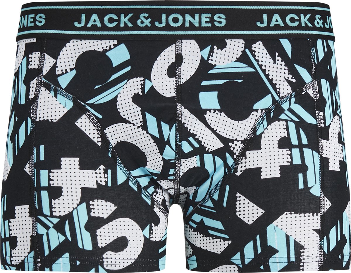 Jack & Jones jongens boxershort 3-pack -  Safety Yellow Brick  - 164