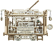 Wooden City Stadstram met rails - Houten Modelbouw