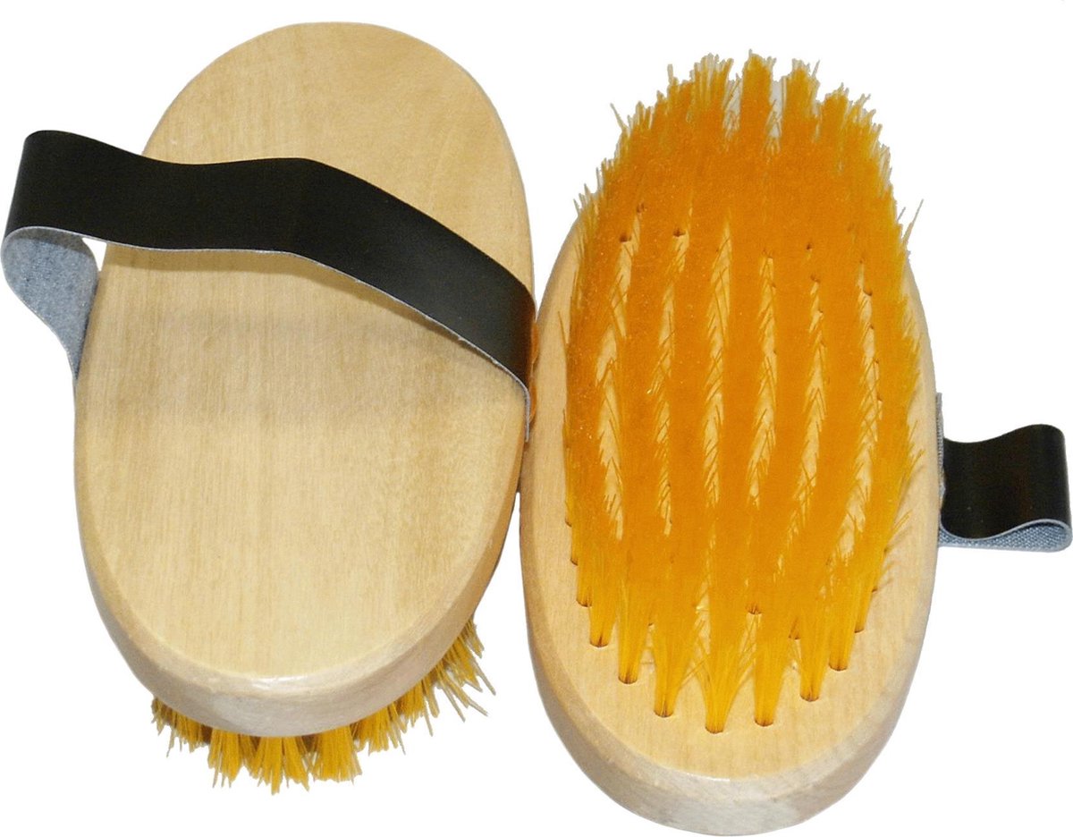 Paardeborstel kleur Assorti - 21 cm