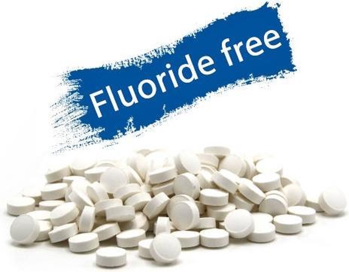 Tandenpoetstabletten zonder fluoride 1 kg
