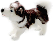 Bicolini Knuffelhond Staande Husky 33 X 25 Cm