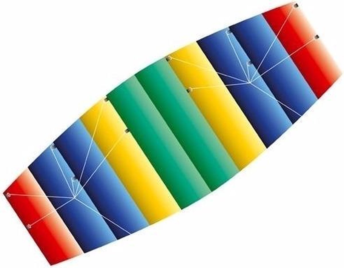 Gekleurde matras vlieger