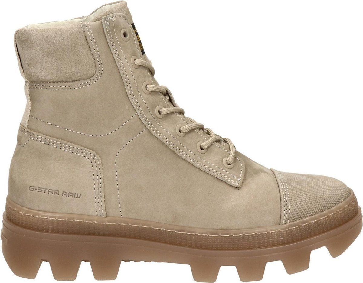 G-Star Noxer dames veterboot - Beige - Maat 39