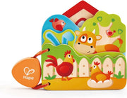 Hape Houten Babyboekje Boerderijdieren 16 X 12