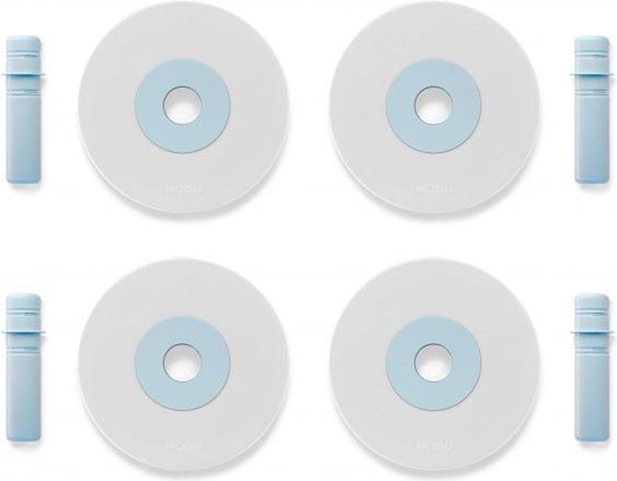 Modu speelgoed Foam wielen x4 Blauw
