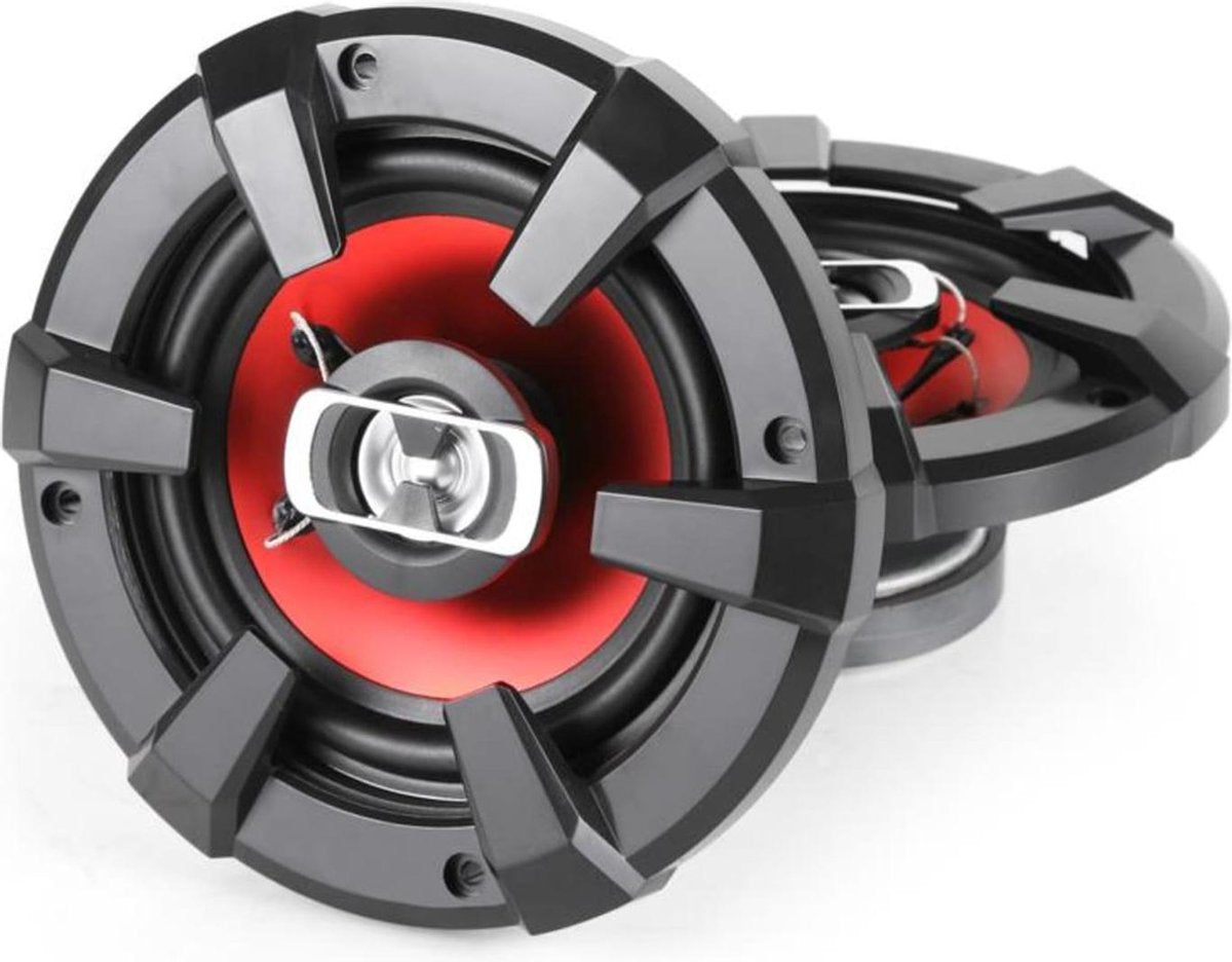 Auna  SBC-6131 -  Autospeakers - Zwart / Rood