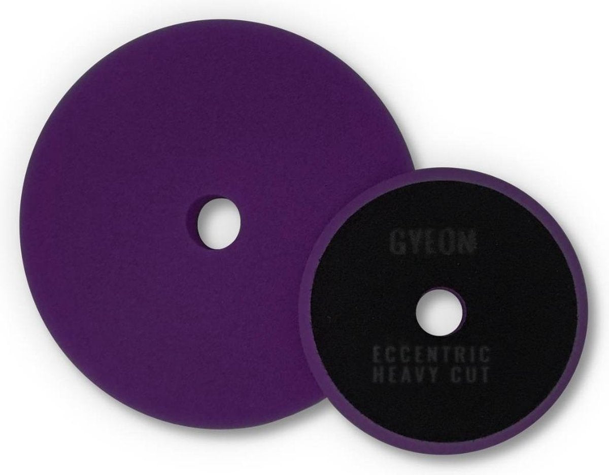 GYEON Q²M PAD HEAVY CUTTING ECCENTRIC – 80MM X 20MM – 2PACK