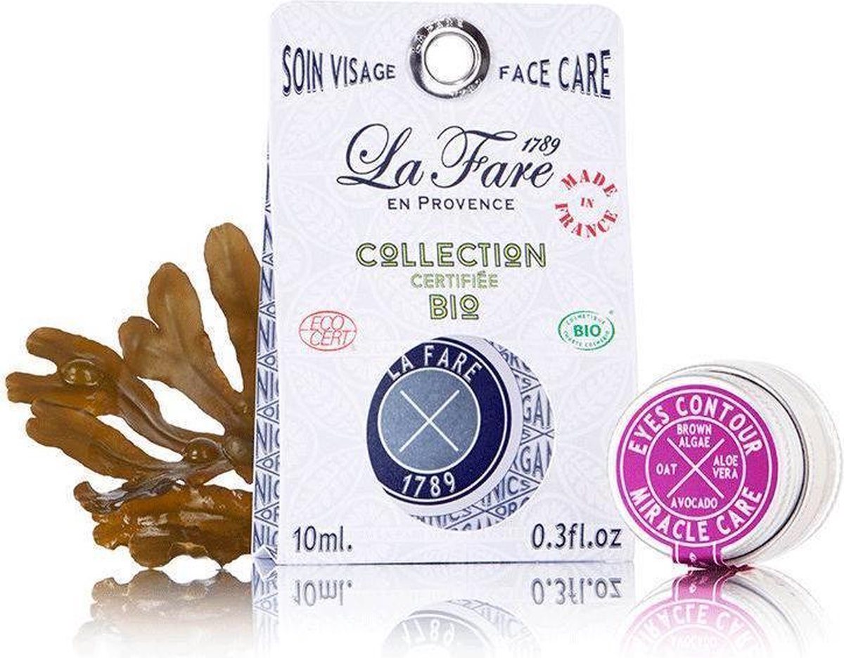 La Fare Oogcrème Miracle Care Dames Vegan 10 Ml Wit