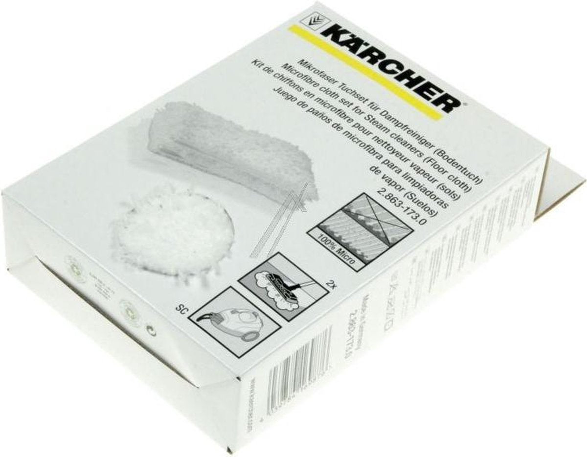 Doekenset vloer stoomreiniger SC2  Karcher 14582