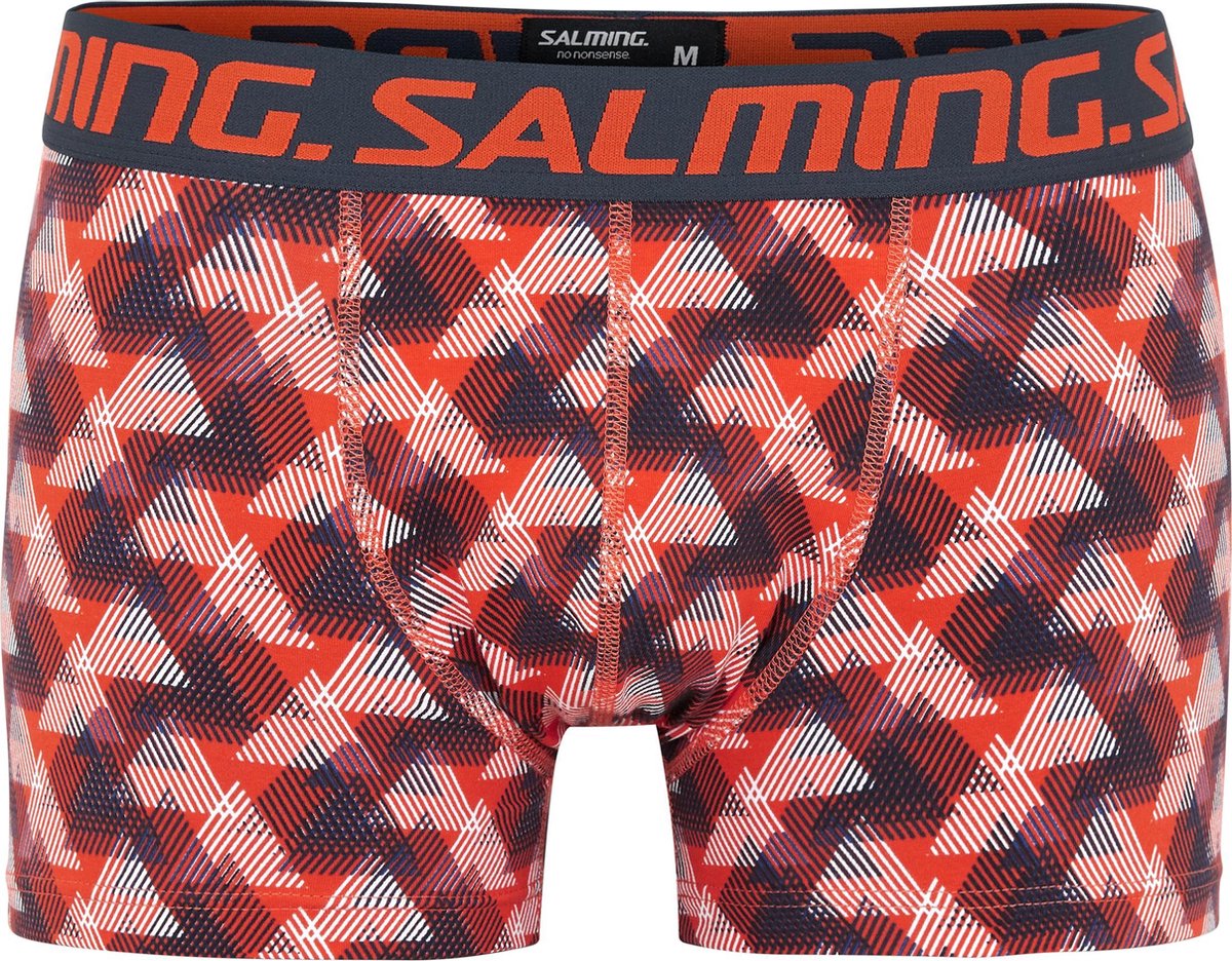 De beste boxershorts-Salming- heren- 2 stuks- free- maat L- rood/blauw