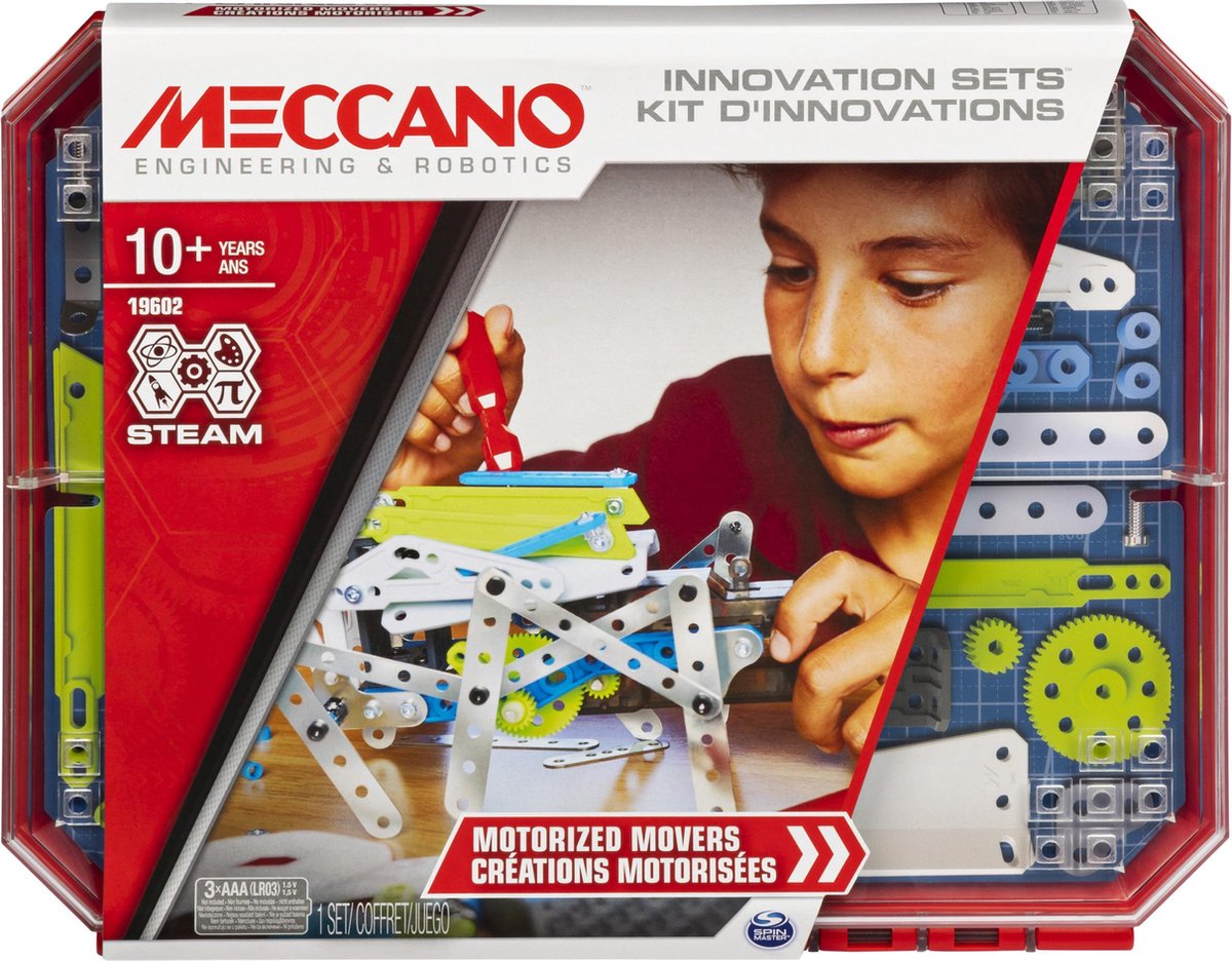 Meccano Set 5 Gemotoriseerde Modellen S.T.E.A.M. bouwset