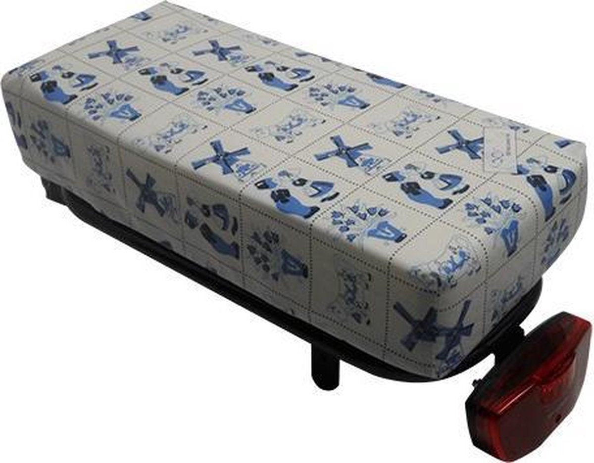 HOOODIE Big Cushie Kinderzitje Fietskussentje Groot Bagagedrager