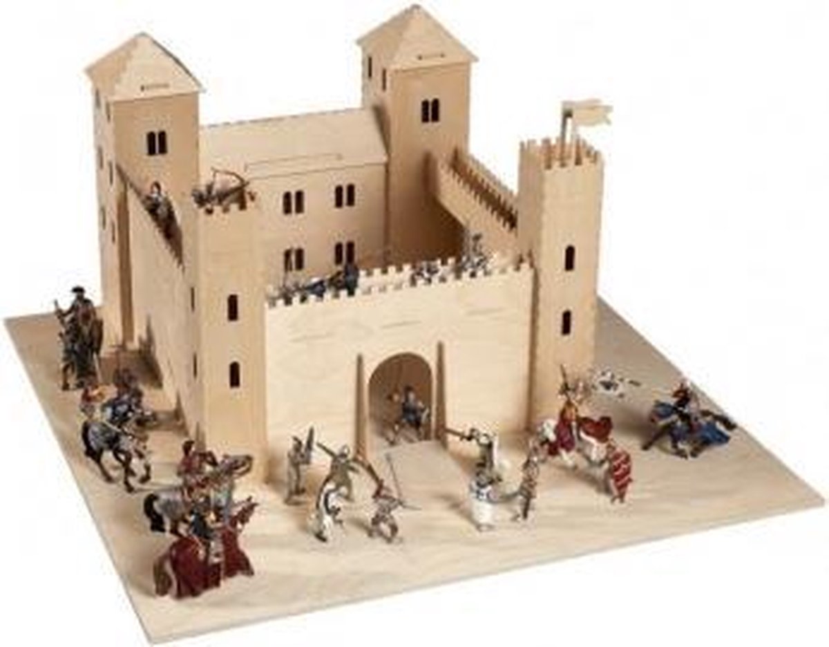 Pebaro Houten bouwpakket ridderkasteel