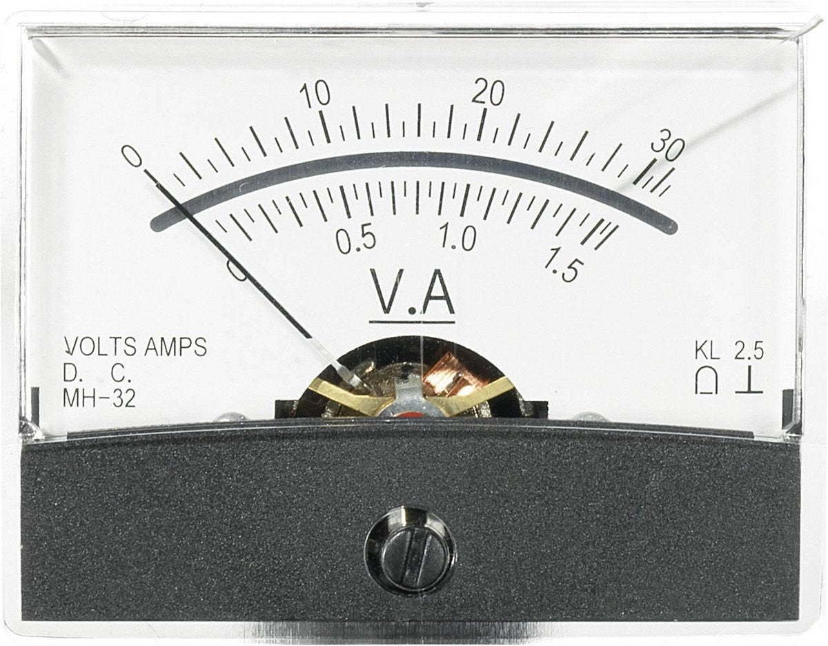 Analoog inbouwmeetapparaat VOLTCRAFT AM-60X46/30V/1