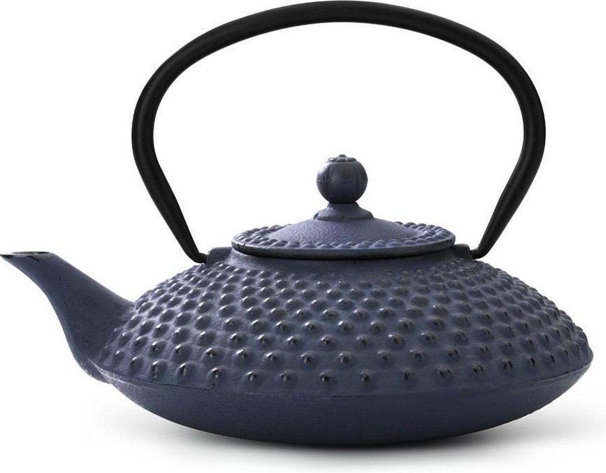 Bredemeijer Jing Theepot - Gietijzer - 1.25 l - Blauw