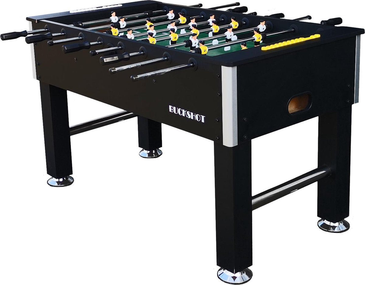 BuckShot Voetbaltafel Kicker Black