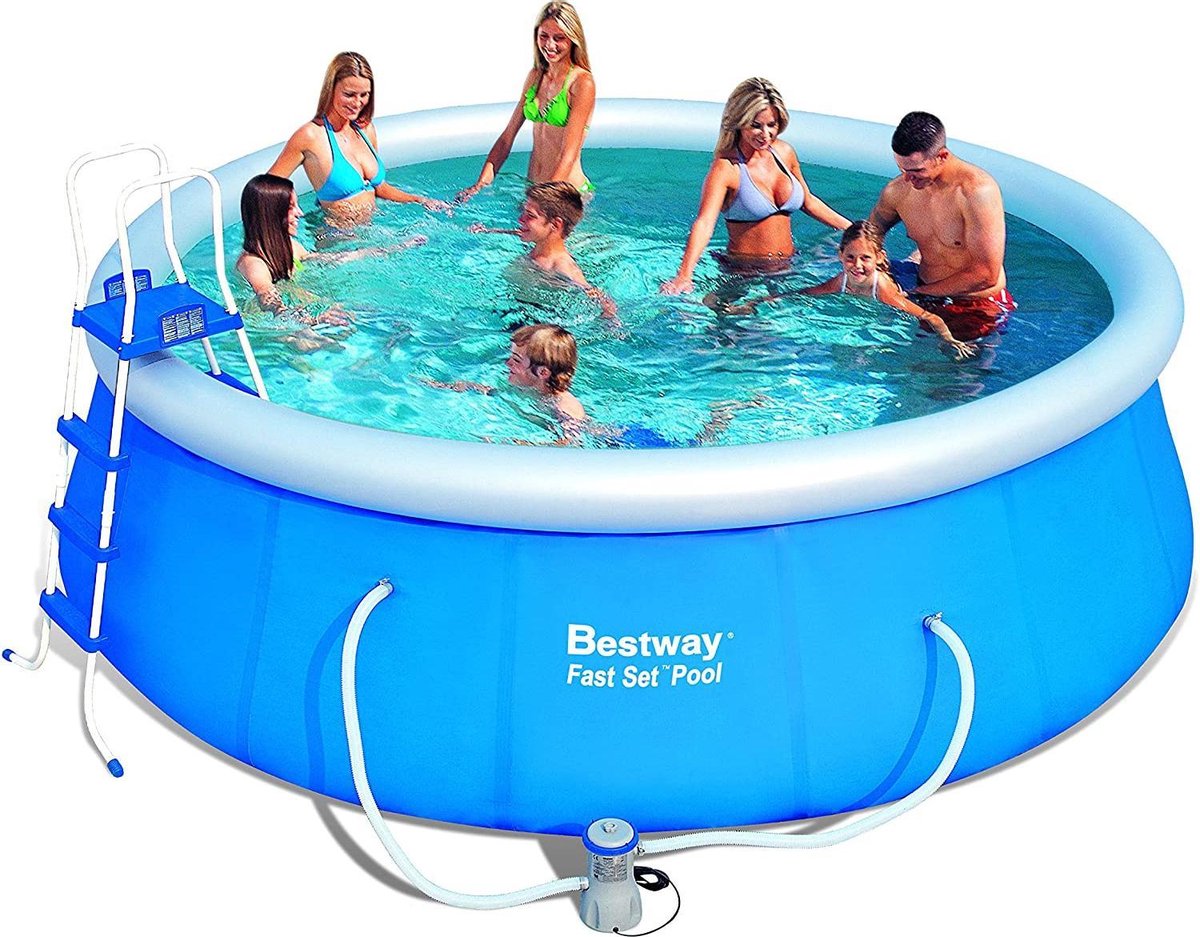 Intex Bestway 57148 Rond 457 cm 64 stuks 60x60cm zwembadtegels