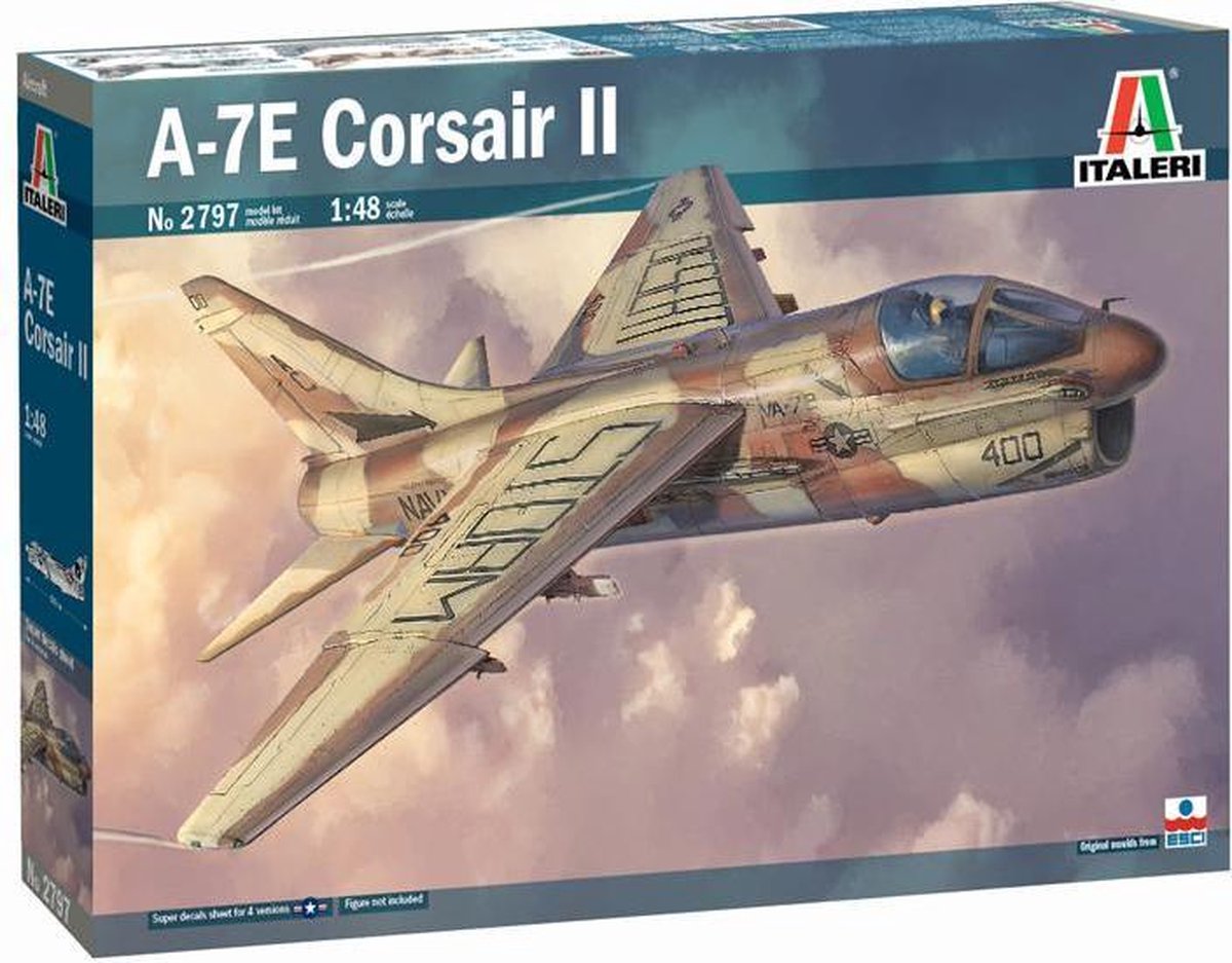 Italeri - A-7e Corsair Ii 1:48 * - ITA2797S - modelbouwsets